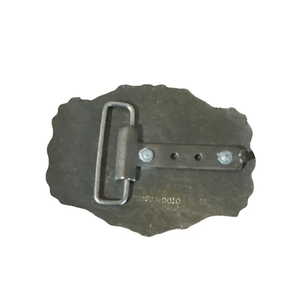 Pony Express Horse Us Mail Post Office Wild West Western‎  Vintage Belt Buck